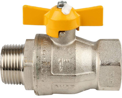 Кран шаровой муфта/резьба Itap 1&quot; для газа полнопроходной (бабочка) (ART 073 &quot;Berlin&quot;)