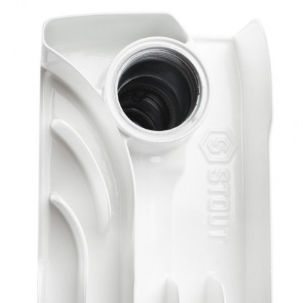 Биметаллический радиатор STOUT SPACE 350 4 секции (SRB-0310-035004)