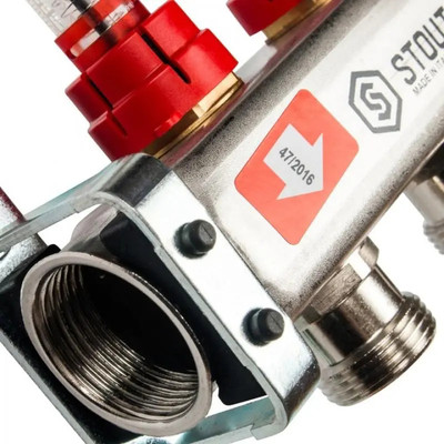 Коллектор с расходомерами STOUT SMS 0917 000011