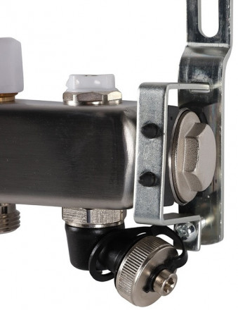 Для отопления Rommer 1&quot;/3/4&quot;x3 с запорными клапанами (RMS-3201-000003)