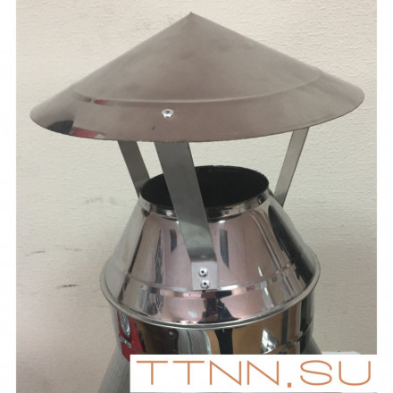 Флюгарок дымохода из нержавеющей стали D- 132