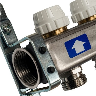 Коллектор с запорными клапанами STOUT SMS 0922 000013