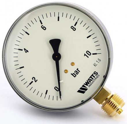 Манометр радиальный Watts F+R200 (MDR) 50/ 10x1/4&quot;