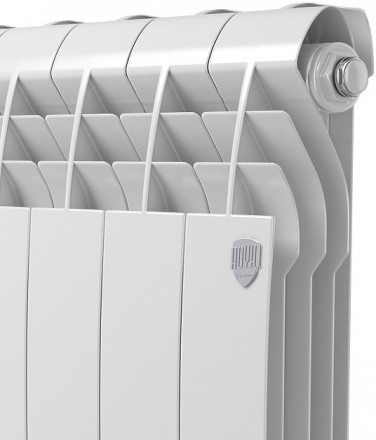 Биметаллический радиатор Royal Thermo BiLiner 500 Bianco Traffico VR80 - 8 секц.