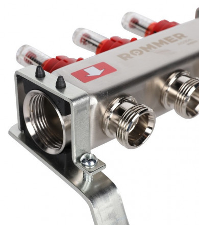 Для отопления Rommer 1&quot;/3/4&quot;x3 с расходомерами (RMS-1200-000003)