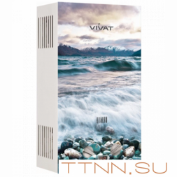 Газовая колонка VIVAT GLS 20-10 M NG с картинкой (Море) автоподжиг 10 л/мин