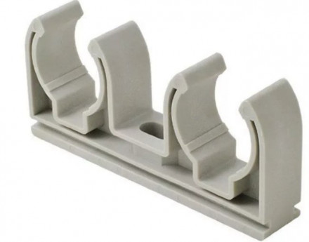 Опора двойная Valfex 32/34 серая