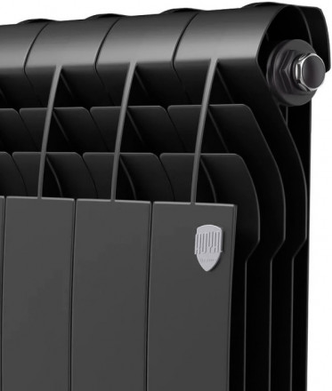 Биметаллический радиатор Royal Thermo BiLiner 500 Noir Sable VR80 - 10 секц.