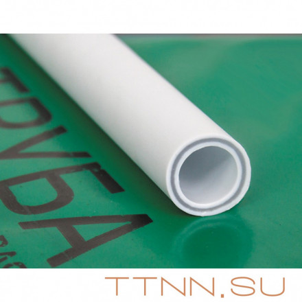 Труба полипропиленовая 20х2.8 PN20 армированная стекловолокном РосТурПласт PPRC SDR-7.4 Серый