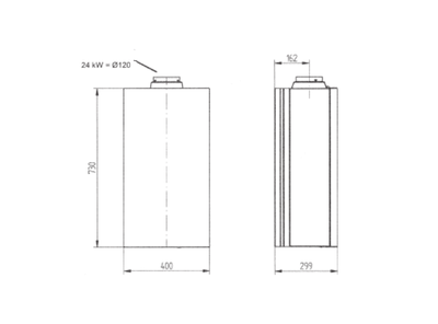 Настенный газовый котел Baxi ECO 4S 10 F