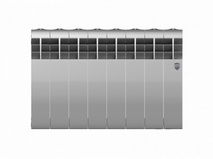 Биметаллический радиатор Royal Thermo Biliner 350 VD 8 секц. Silver Satin