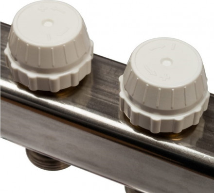 Коллектор с запорными клапанами STOUT SMS-0927-000009