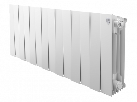 Биметаллический радиатор Royal Thermo Piano Forte 300 /Bianco Traffico 14 секц.