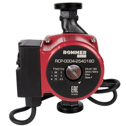 Насос для отопления Rommer Profi 25/40-180