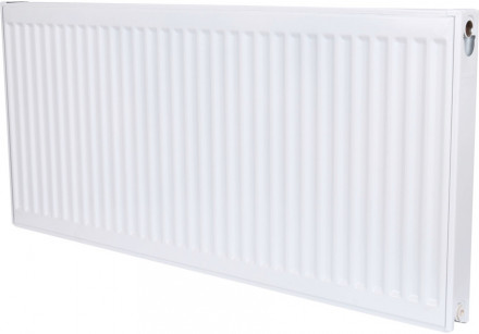 Стальной панельный радиатор Тип 22 Rommer Ventil 22/400/900 нижнее правое подключение