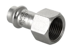 Соединитель из нержавеющей стали с  внутренней резьбой Valtec 35х1 1/4