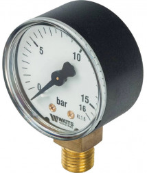 Манометр радиальный Watts F+R200 (MDR) 80/ 16x1/2&quot;