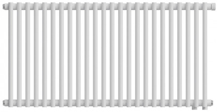 Стальной трубчатый радиатор 2-колончатый Royal Thermo Shift R22 VC2050 - 24 секц. RAL9016, нижнее 1/2