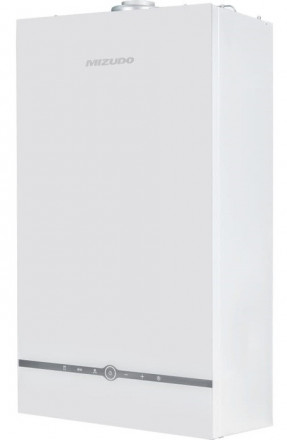 Настенный газовый котел MIZUDO M24Т OpenTherm белая панель управления