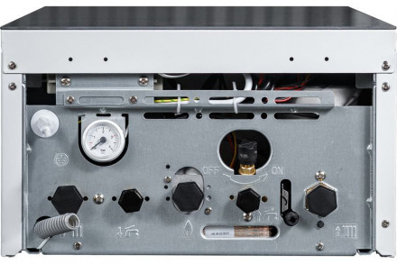 Настенный газовый котел MIZUDO M24Т OpenTherm белая панель управления