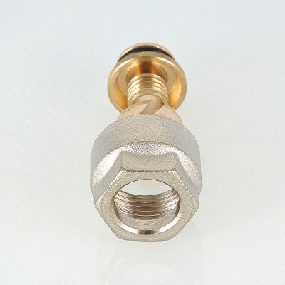 Фитинг обжимной евроконус с накидной гайкой VALTEC VT.4410.NE.16 16x3/4&quot;