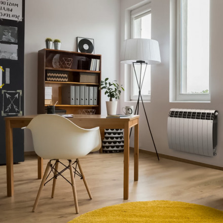 Биметаллический радиатор Royal Thermo BiLiner 500 Silver Satin VR80 - 6 секц.