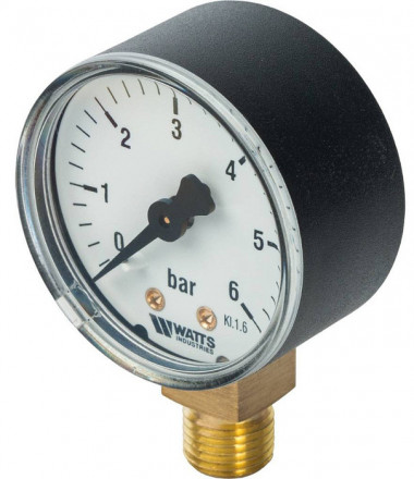 Манометр радиальный Watts F+R200 (MDR) 80/ 6x1/2&quot;
