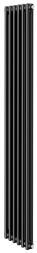 Стальной трубчатый радиатор 2-колончатый Royal Thermo Insignia C2180 - 06 секц. RAL9005m, боковое 1/2