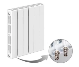 Биметаллический радиатор отопления RIFAR SUPReMO VENTIL 500 SVR 6