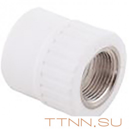 Муфта РосТурПласт PN25 комбинированная, внутр. резьба 50х1 1/2&quot; арт.10659