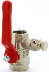 Шаровый кран Itap со спускным устройством (рычаг) (ART 115) 1/2