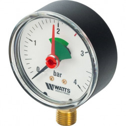 Манометр радиальный Watts F+R201 (MHR) 50/4x1/4&quot;