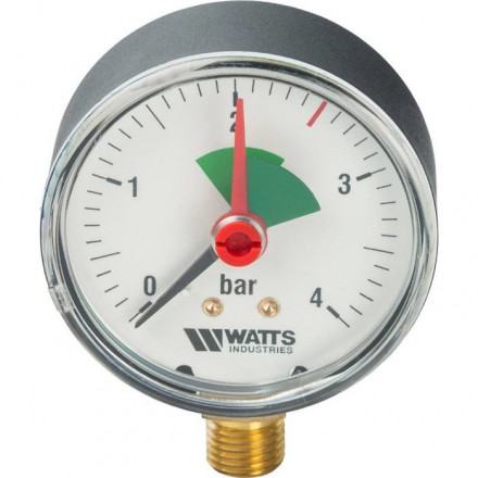 Манометр радиальный Watts F+R201 (MHR) 50/4x1/4&quot;