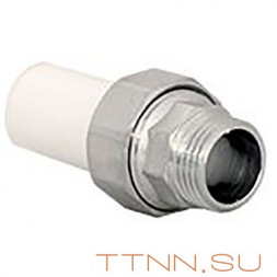 Американка трубная РосТурПласт (Ниппельное соединение), наруж. резьба 50х1 1/2&quot; арт.14291