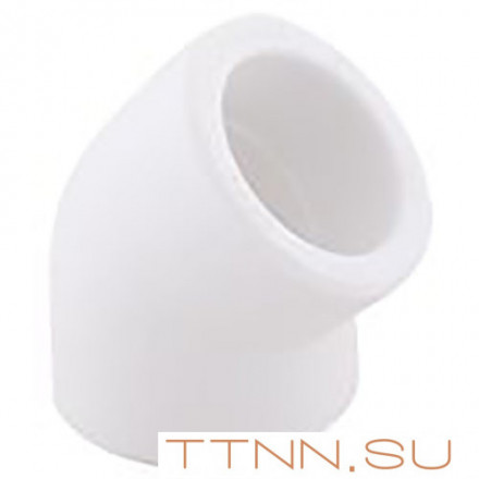 Угольник РосТурПласт PN25 45° внутр/внутр 20 арт.10824