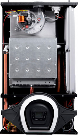 Настенный газовый котел 32 кВт Federica Bugatti 32 VARME WI-FI черный