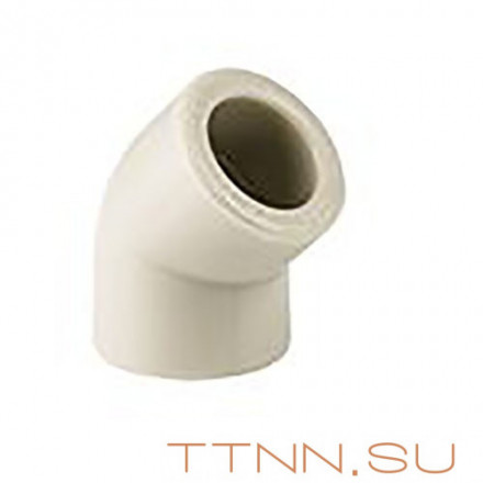 Угольник РосТурПласт PN25 45° внутр/внутр 20 арт.11024