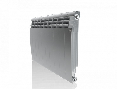 Биметаллический радиатор Royal Thermo Biliner 500 VD 10 секц. Silver Satin