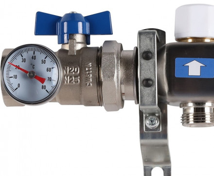 Для отопления Rommer 1&quot;/3/4&quot;x5 с расходомерами (RMS-1210-000005)