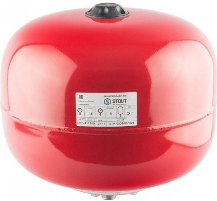 Расширительный бак STOUT 24л/5бар (STH-0006-000024)