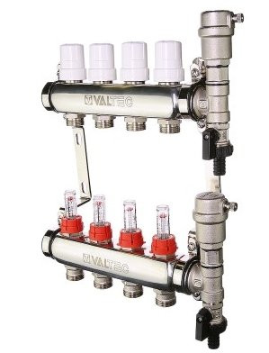 Коллекторный блок Valtec VTc.589.EMNX.0603 1, 3 x 3/4