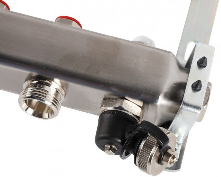 Для отопления Rommer 1&quot;/3/4&quot;x6 с запорными клапанами (RMS-3201-000006)