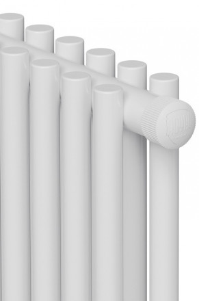 Стальной трубчатый радиатор 2-колончатый Royal Thermo Shift R22 VC2180 - 12 секц. RAL9016, нижнее 1/2