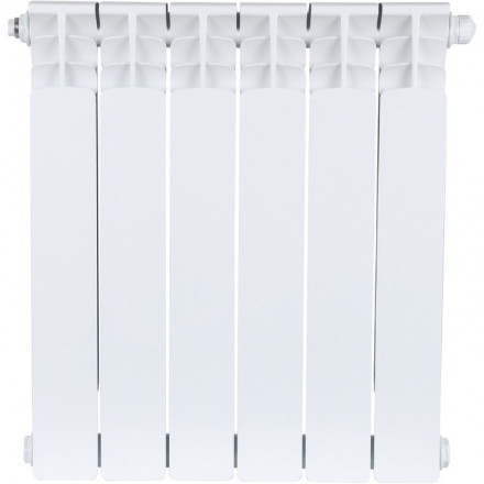 Биметаллический радиатор STOUT SPACE 500 нижнее 6 секций (SRB-0320-050006)