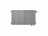 Биметаллический радиатор отопления Royal Thermo PianoForte 300 8 секций Silver Satin VDR