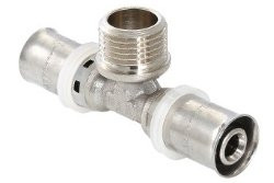 Фитинг пресс тройник VALTEC VTm.233.N.260426 26x1/2&quot;x26