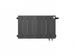 Биметаллический радиатор отопления Royal Thermo PianoForte 300 8 секций Noir Sable VDR