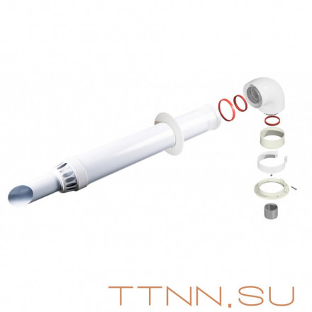 Комплект коаксиальный Dr-Thermo 60/100 (Electrolux Biasi Fondital Nova Florida Royal Thermo)