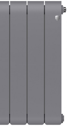Биметаллический радиатор Royal Thermo Infinity 500 Silver Satin - 12 секц.