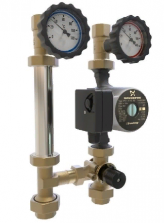 Насосная группа ПроксиТерм 1 со смесителем без насоса MK DN25 PRO